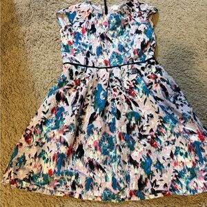 Crewcuts Multicolor Abstract Girls Dress